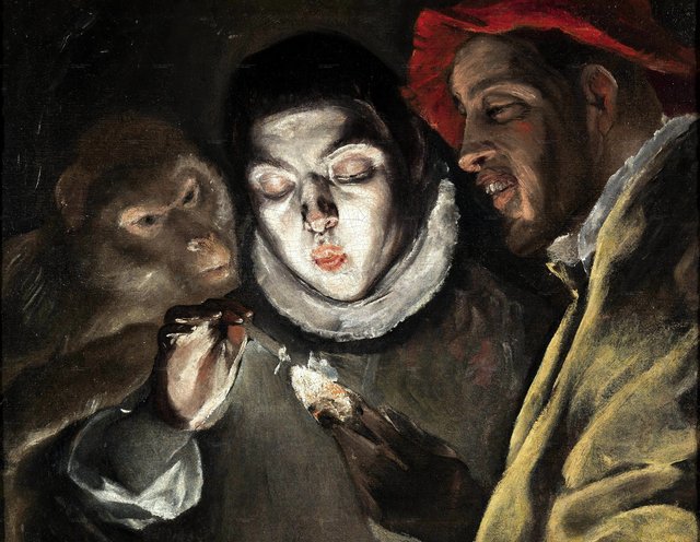 The Fable by El Greco