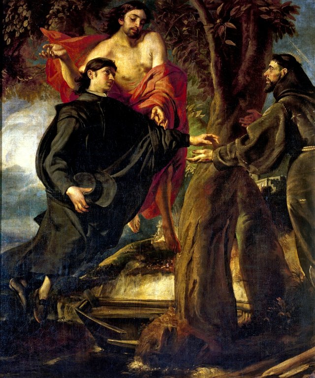 Passage from the Life of Saint Francis by Juan Martín Cabezalero