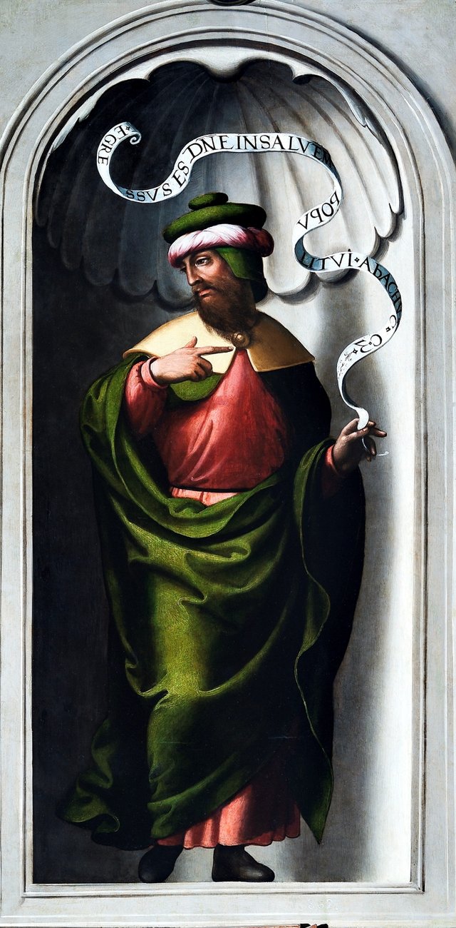 The Prophet Habakkuk by Juan Correa de Vivar