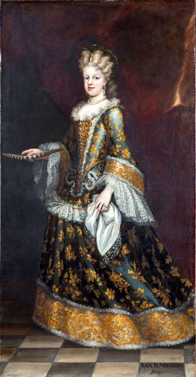 María Luisa Gabriela de Saboya primera esposa de Felipe V by Juan García de Miranda