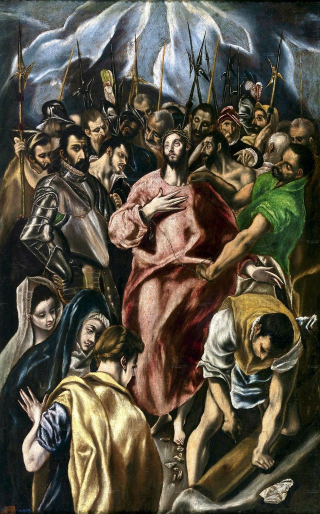 Disrobing of Christ (by J.M.Theotocópuli) by Jorge Manuel Theocupulus