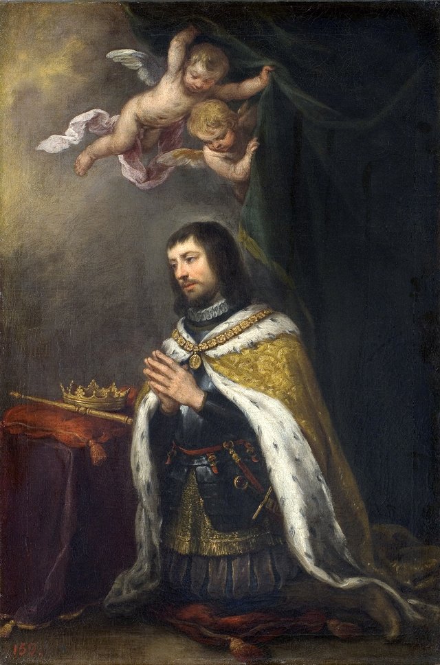 Saint Ferdinand King of Castille Leon and Asturias by Bartolomé Esteban Murillo