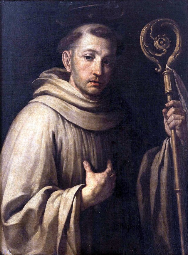San Bernardo Abad by Antonio Palomino