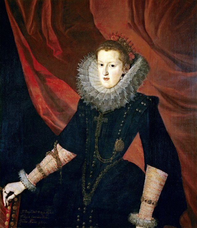 Margaret of Austria by Juan Pantoja de la Cruz
