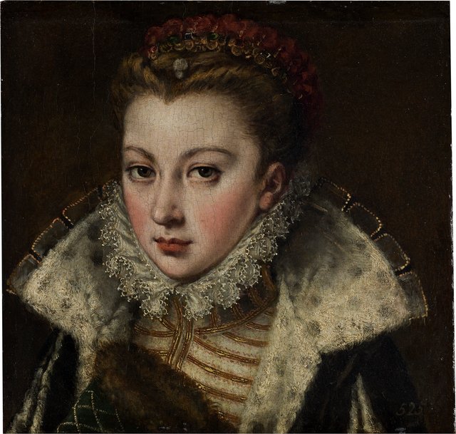An Unknown Young Woman by Alonso Sánchez Coello