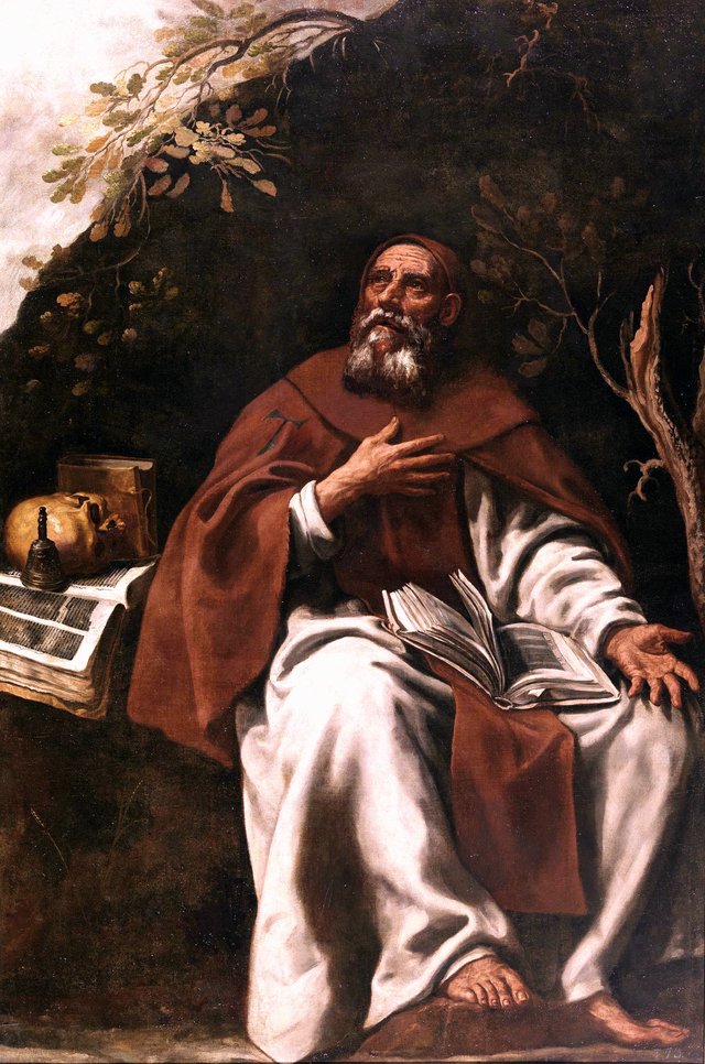 Saint Anthony Abbot by Luis Tristán