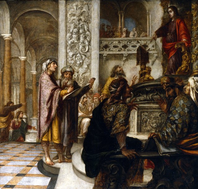 Christ disputing with the Doctors by Juan de Valdés Leal
