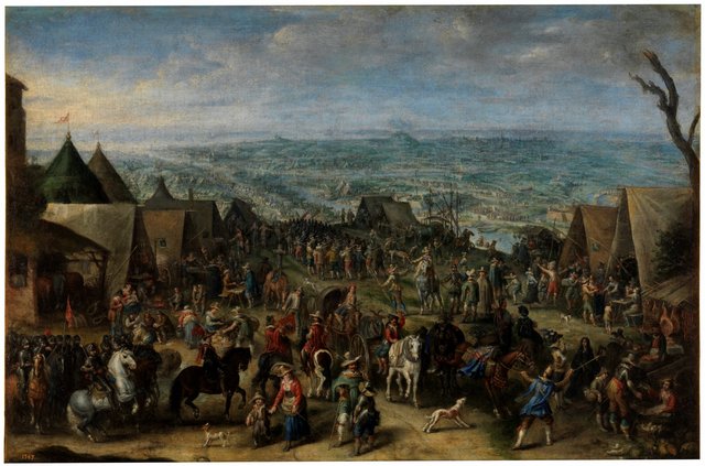Sitio de Ostende by Cornelis de Wael