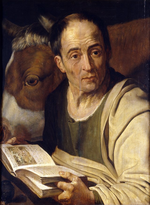 The evangelist Luke by Artus Wolffort