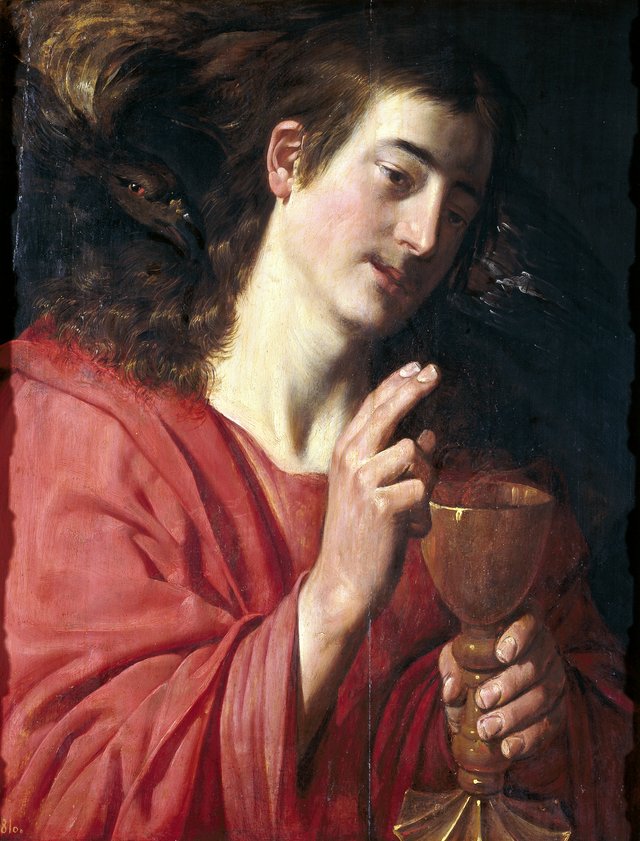 The evangelist John by Artus Wolffort
