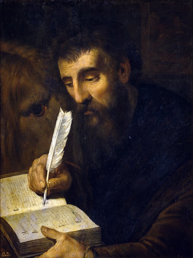 The evangelist Mark by Artus Wolffort