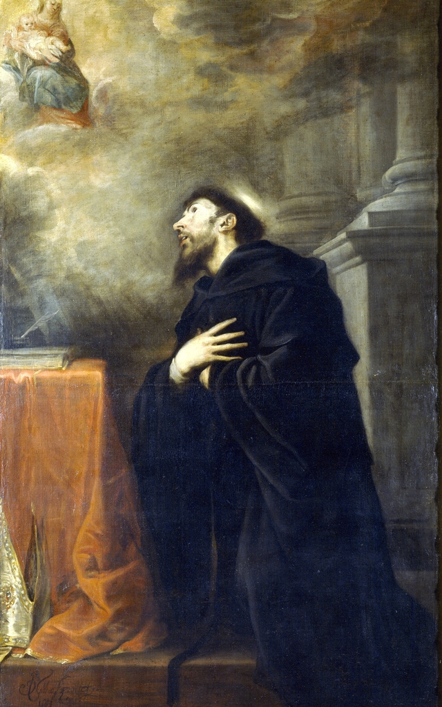 Visión de San Agustín by Mateo Cerezo