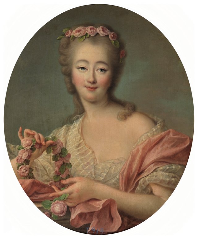Portrait of Madame du Barry (1743-1793) by François-Hubert Drouais