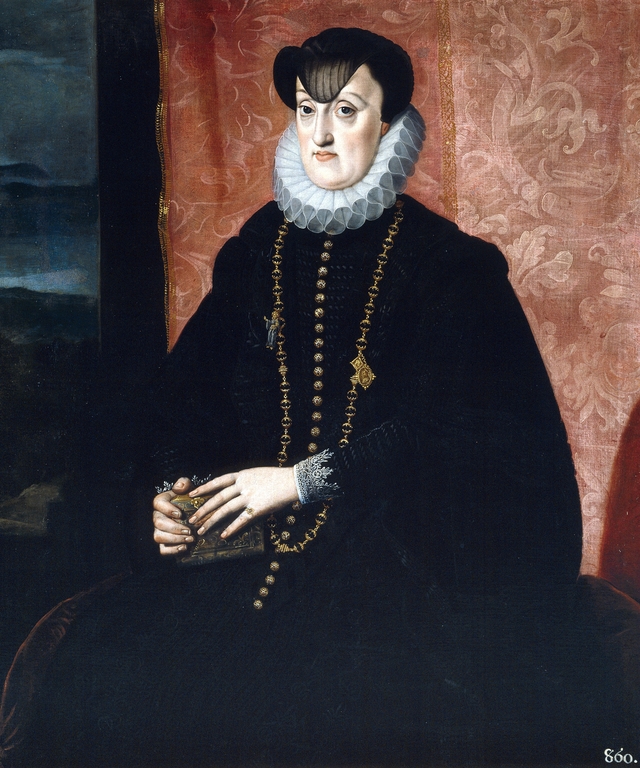 La archiduquesa María de Baviera duquesa de Stiria by Bartolomé González y Serrano