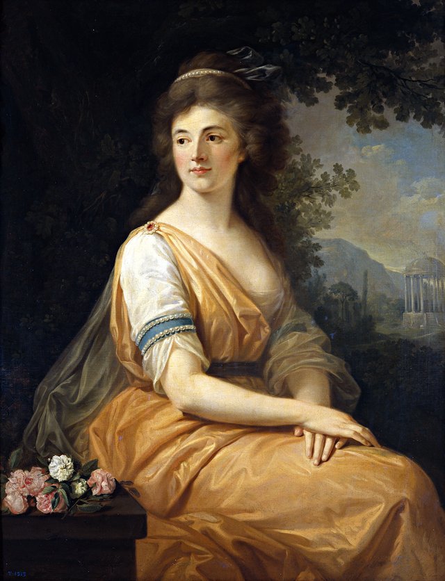 Anna Escher von Muralt by Angelica Kauffmann