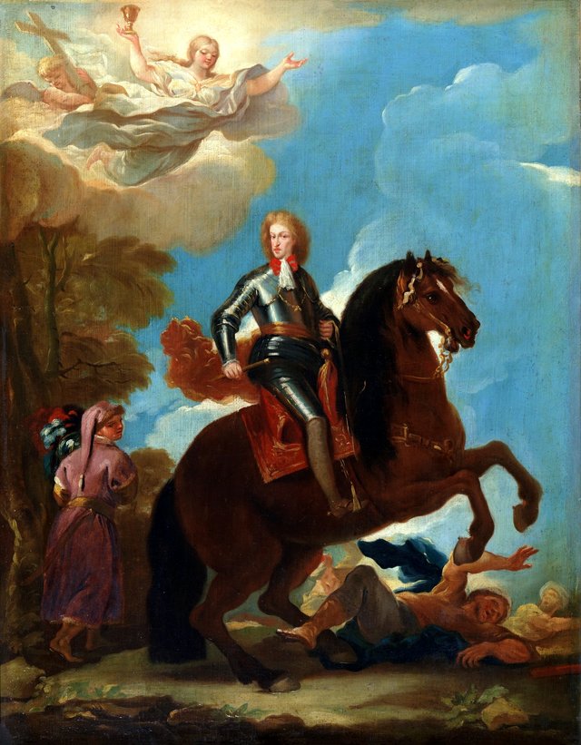 King Carlos II of Spain on Horseback by Luca Giordano