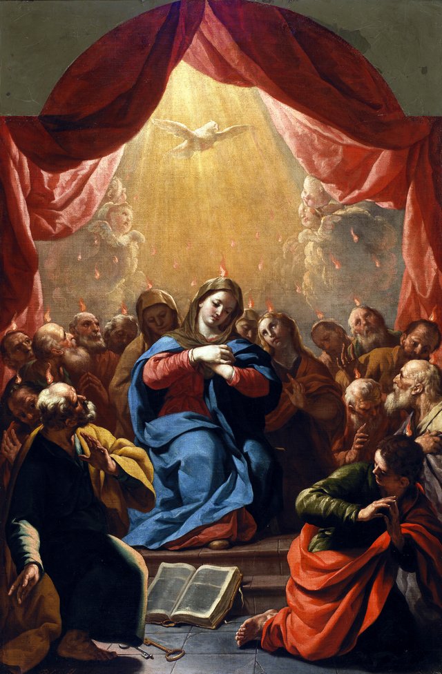 Pentecostés by Antonio Palomino