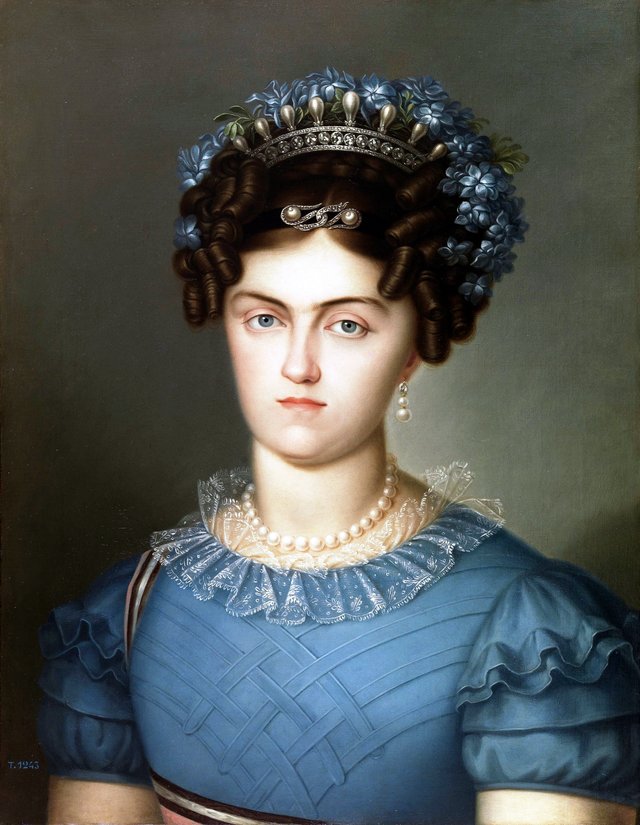 Maria Amalia of Saxony, Queen of Spain by Luis de la Cruz