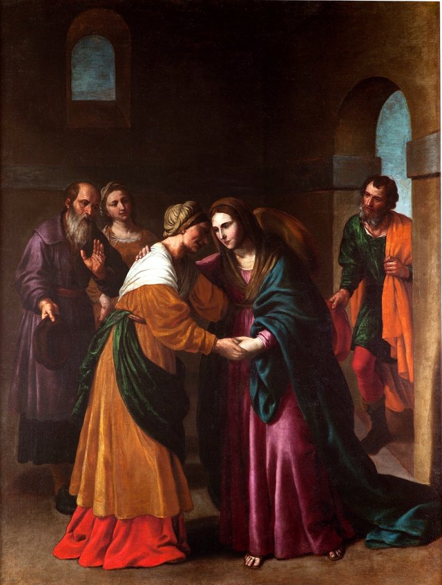 The visitation by Alessandro Turchi