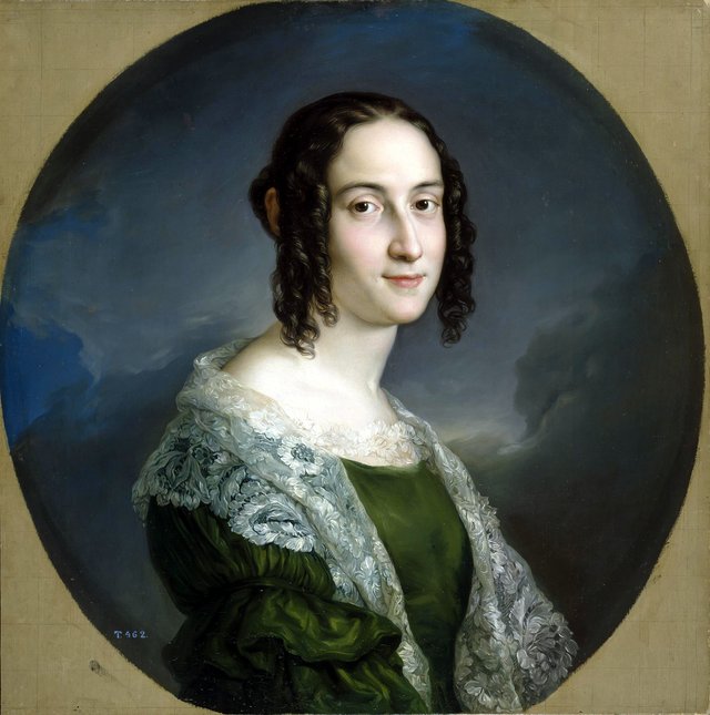 La miniaturista Teresa Nicolau Parody by Vicente López Portaña