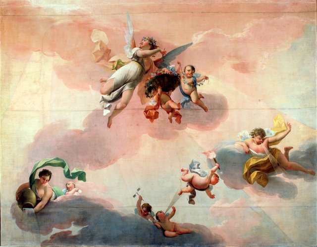 Alegoría de la Aurora by Zacarías González Velázquez