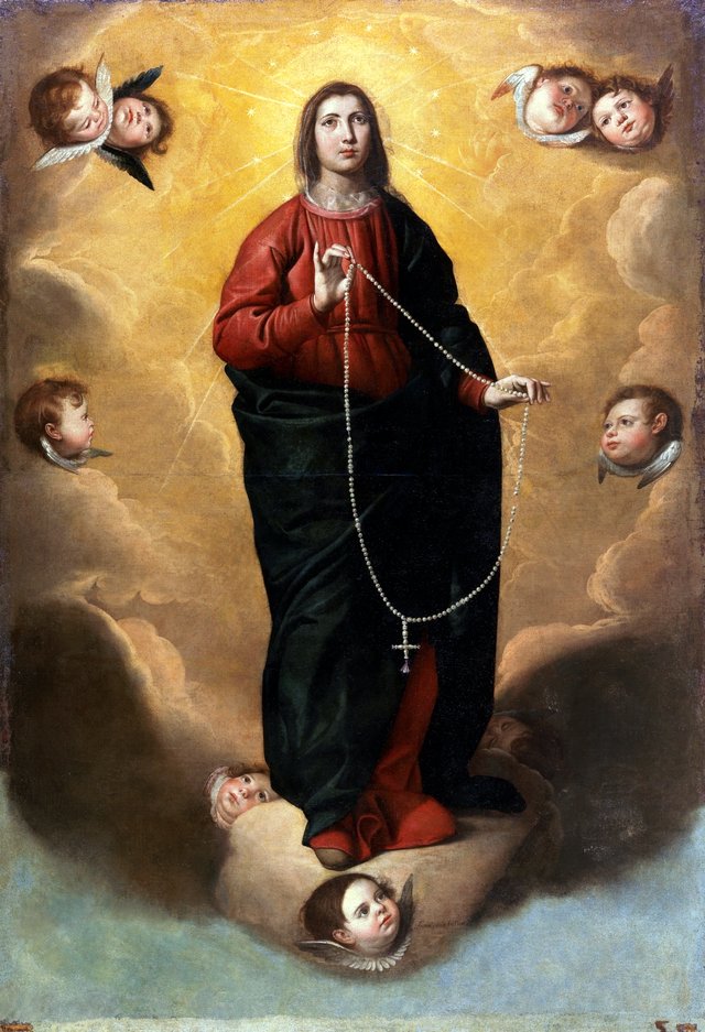 Our Lady of the Rosary by Antonio Arias Fernández
