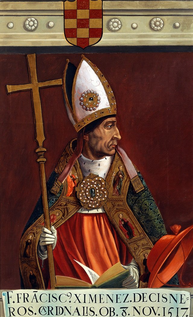 Cardinal Cisneros (copy) by Matías Moreno