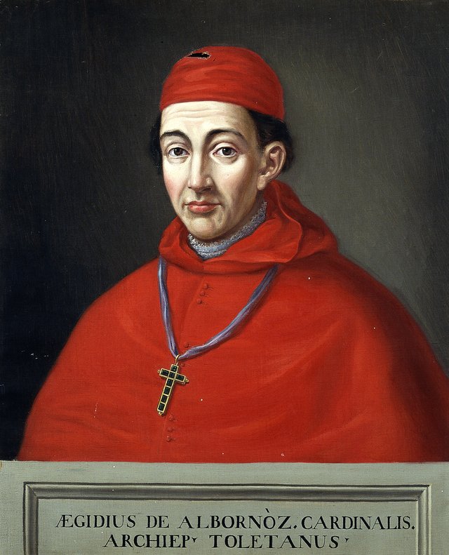 Cardinal Gil Álvarez de Albornoz by Matías Moreno