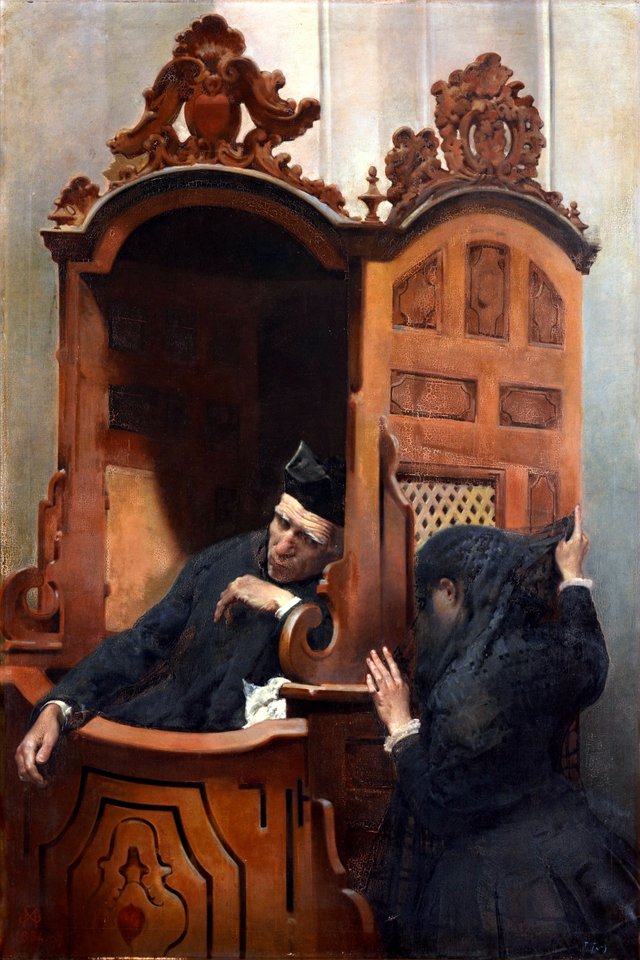 La penitente by Juan García Martínez