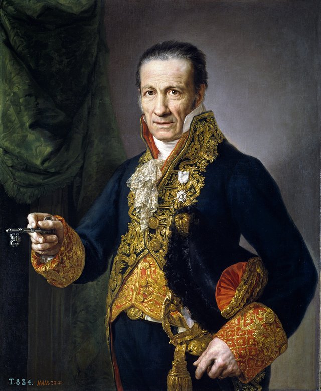 Luis Veldrof, grand lodging master and concierge of the Royal Palace by Vicente López Portaña