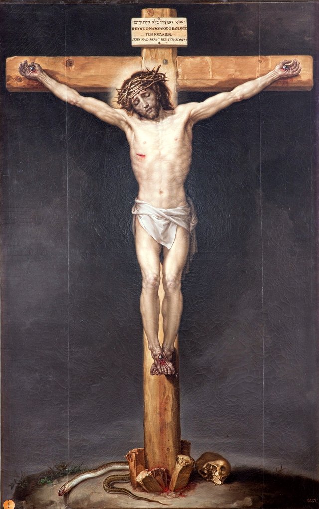 Cristo crucificado by Francisco Bayeu