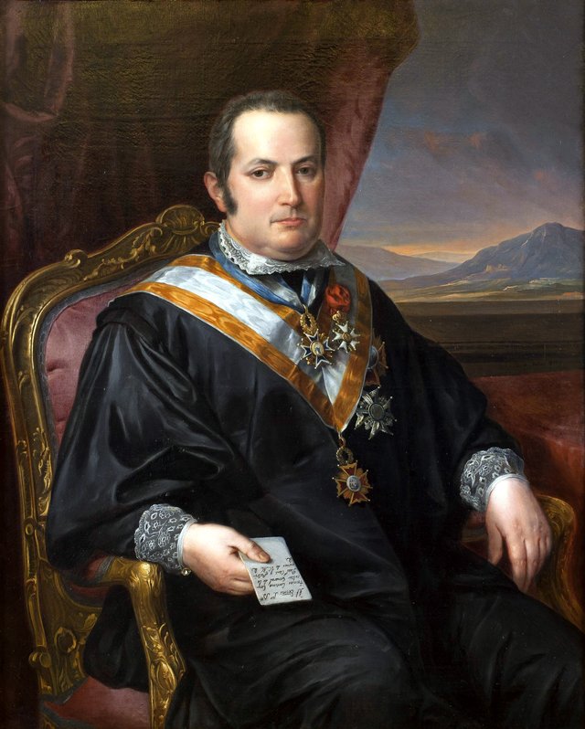 Tomás Cortina consultor general de la Casa Real y Patrimonio by José de Madrazo y Agudo