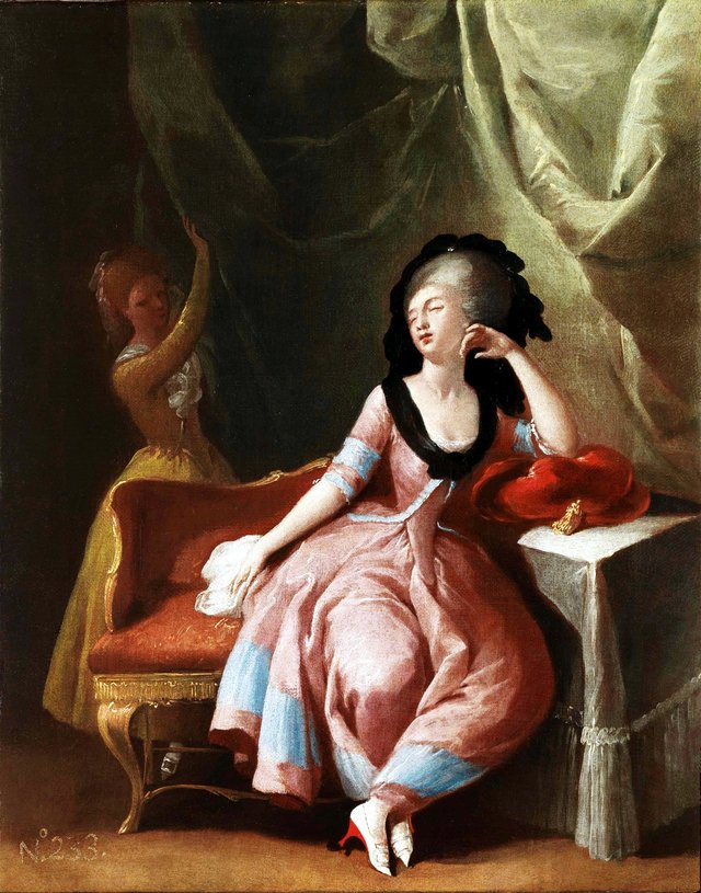 Seated Woman by José Camarón y Bonanat