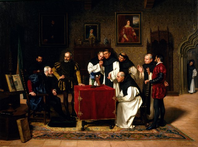 Charles V at Yuste by Miguel Jadraque y Sánchez