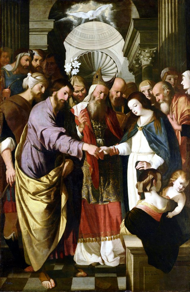 The Marriage of the Virgin by Mateo Gilarte