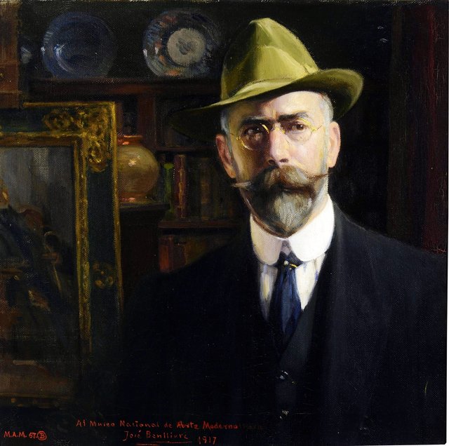 Self-portrait by José Benlliure y Gil