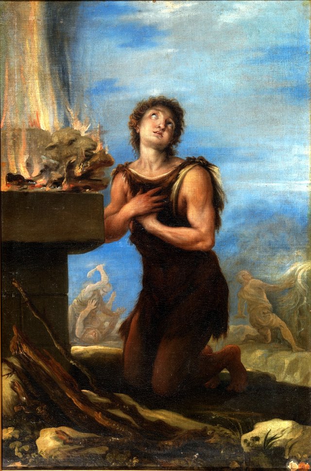 Sacrificio de Abel by Juan Antonio de Frías y Escalante