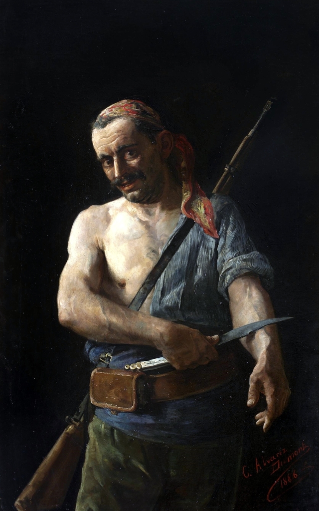 El guerrillero by César Álvarez Dumont