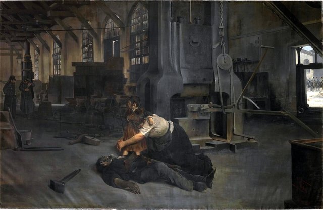 Después de una huelga by José Uría y Uría