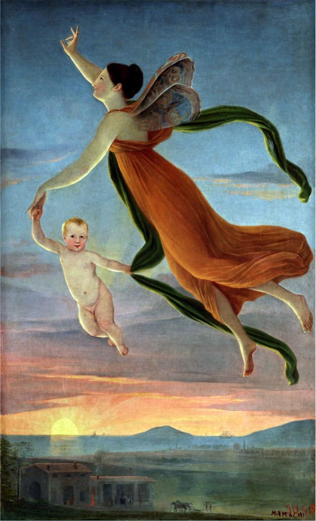 Allegory of Dusk by José de Madrazo y Agudo