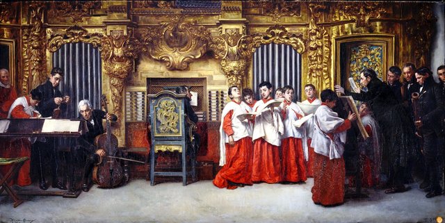 Ensayo al órgano by Matías Moreno