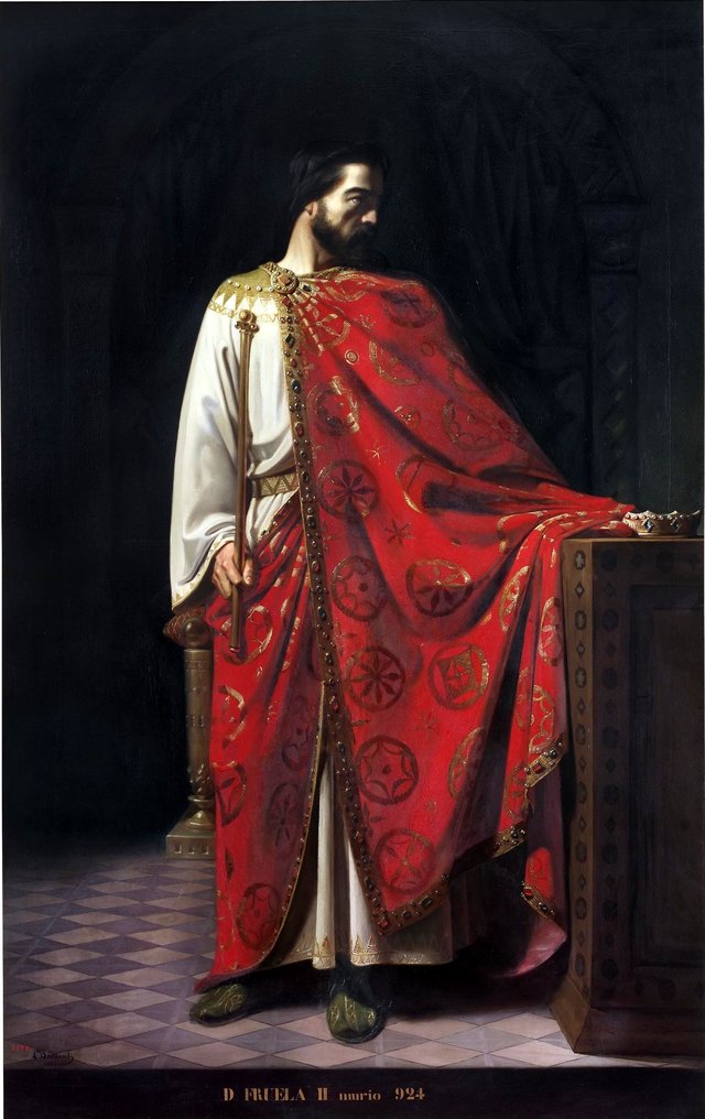 Fruela II of Asturias (king of Asturias from 910 to 925) by Léon Bonnat