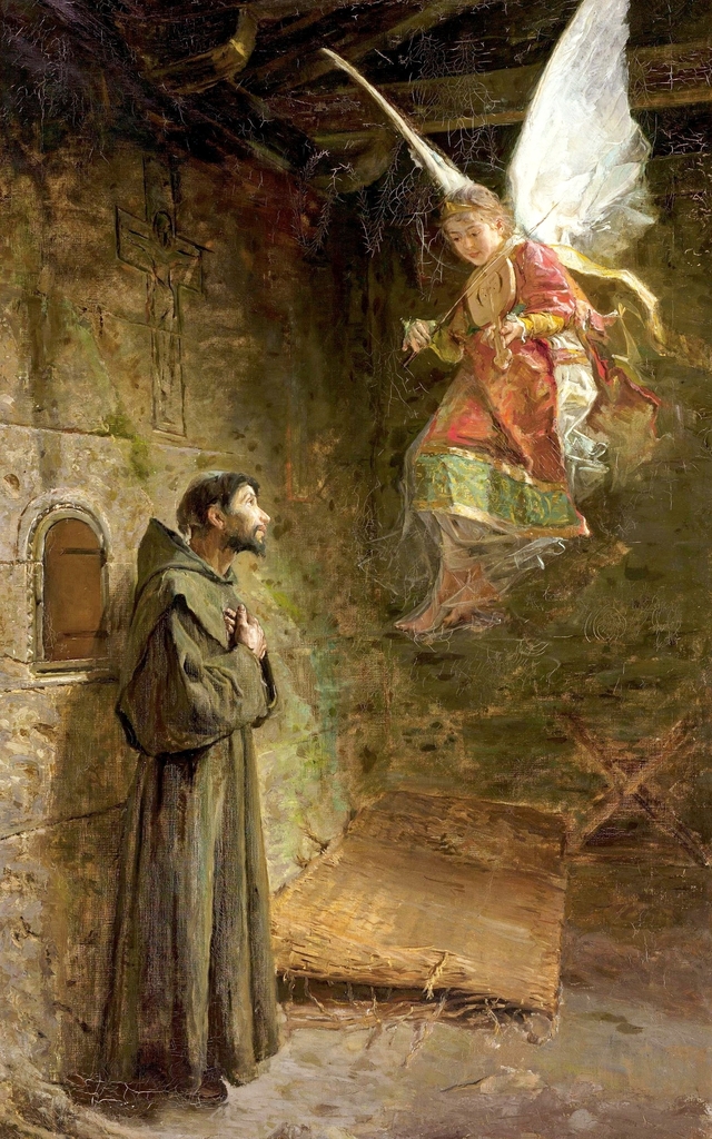 Visión de San Francisco de Asís by Luis Menéndez Pidal