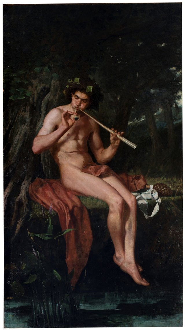 Un fauno by Francisco Jover y Casanova