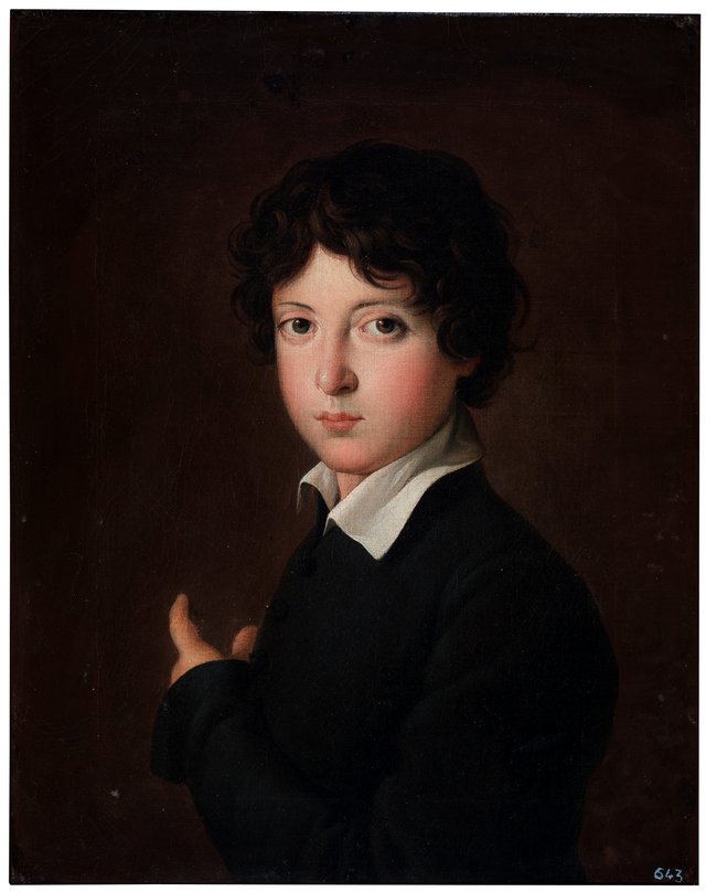 Retrato de un niño by Zacarías González Velázquez