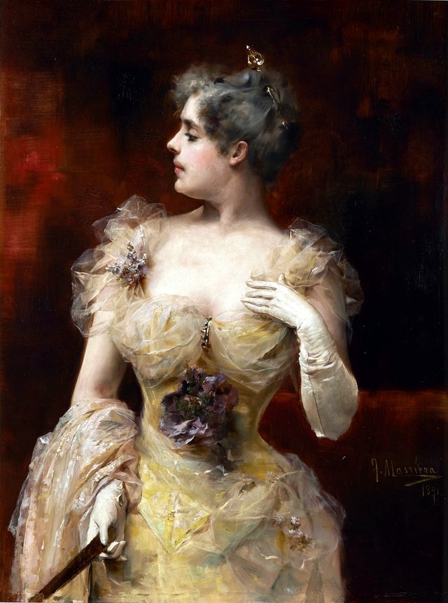 La ofendida by Francesc Masriera Manovens