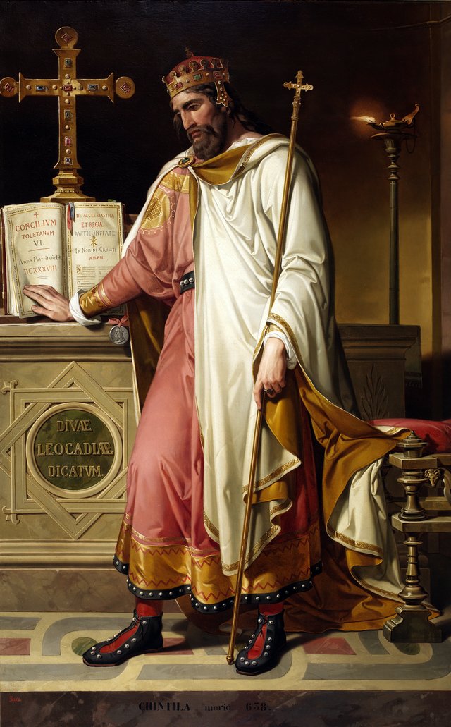 Chintila, rey godo by Bernardino Montañés