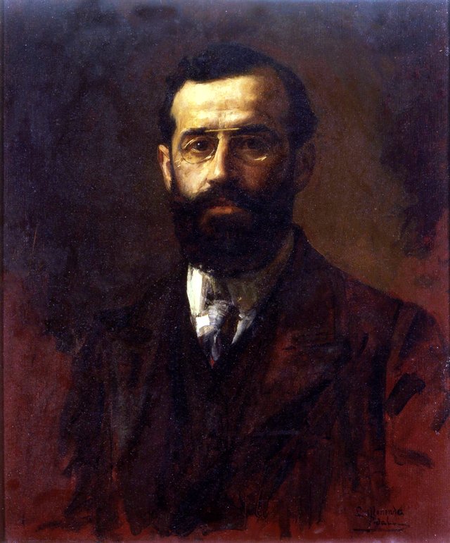 Self-portrait by Luis Menéndez Pidal