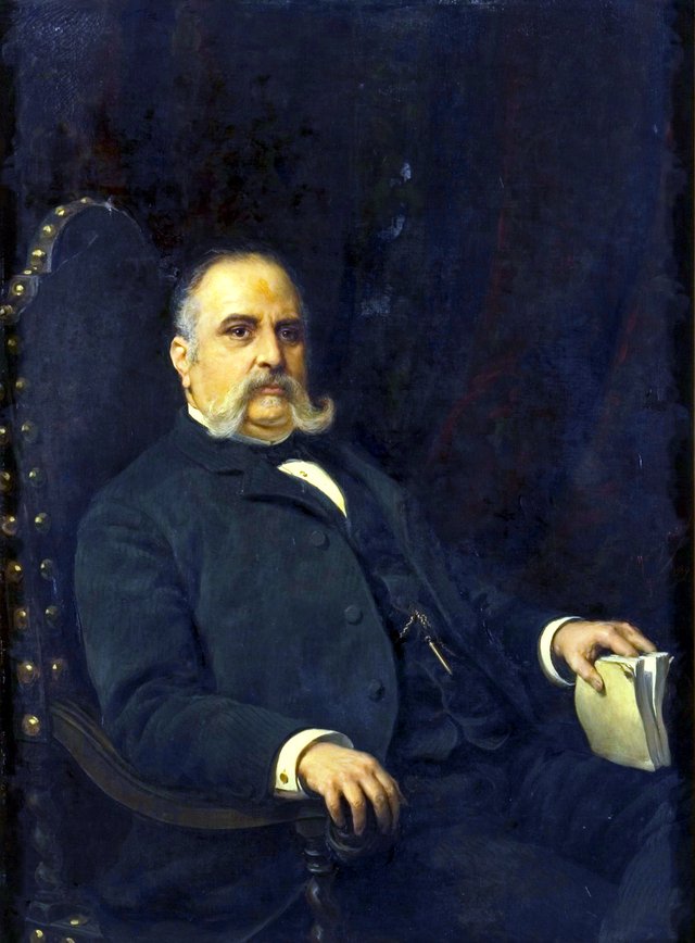 Augusto Comas by Salvador Martínez Cubells