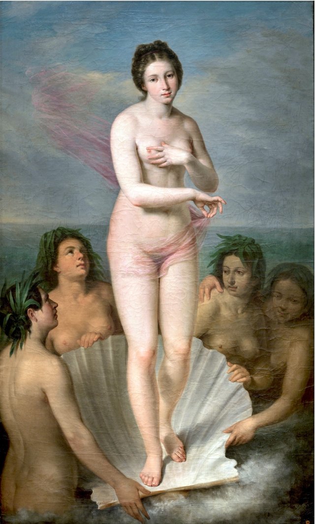 El nacimiento de Venus by Antonio María Esquivel